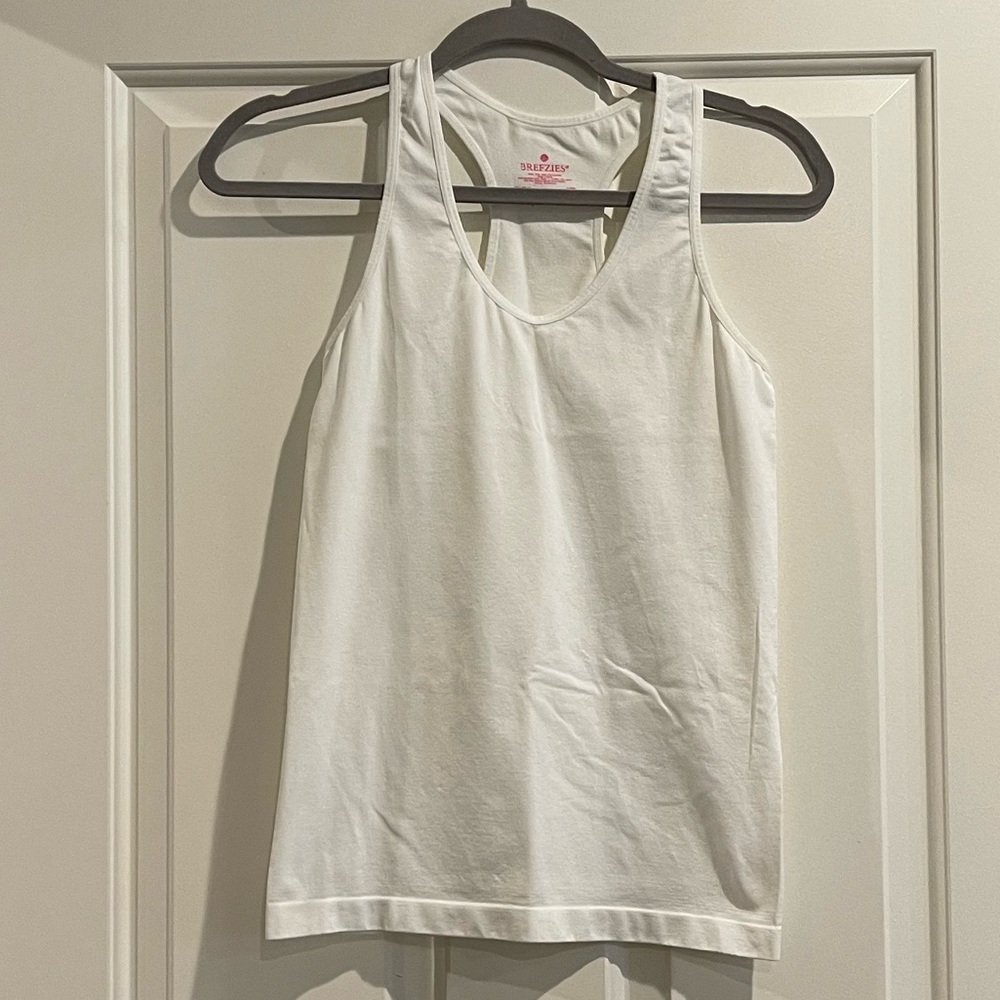 Breezies Seamless Racerback Tank Top